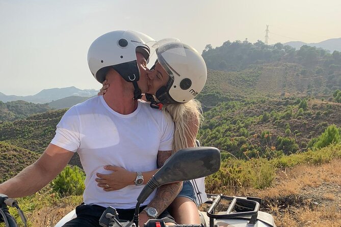 2 hours Quad Tour in Marbella - 1 quad for 1/2 persons 170€ - Automatic ATVs, helmets, water, and insurance included