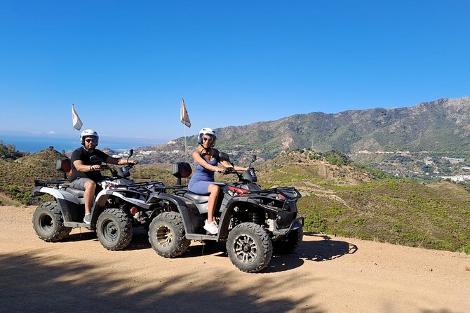 2 hours Quad Tour in Marbella - 1 quad for 1/2 persons 170€ - Price and value: €170 for up to 2 riders, plus key extras