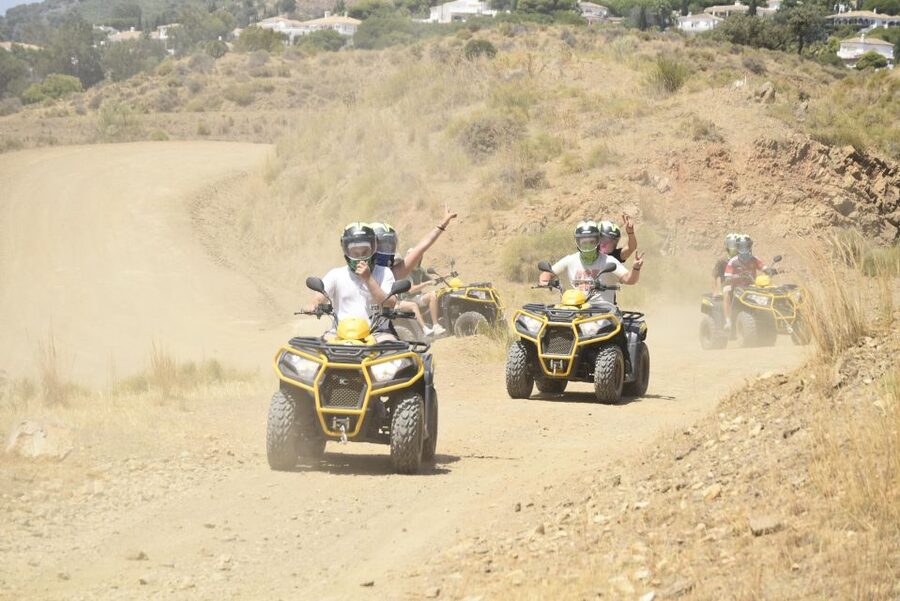 3 hours quad Mijas Tour (Price for quad 1-2 pax) - Welcome, Helmets, Bandanas, and Your First Taste of the Sierra