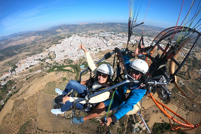 30-minute paramotor flight in Ronda - Duration and timing: plan for the full 1.5-hour window