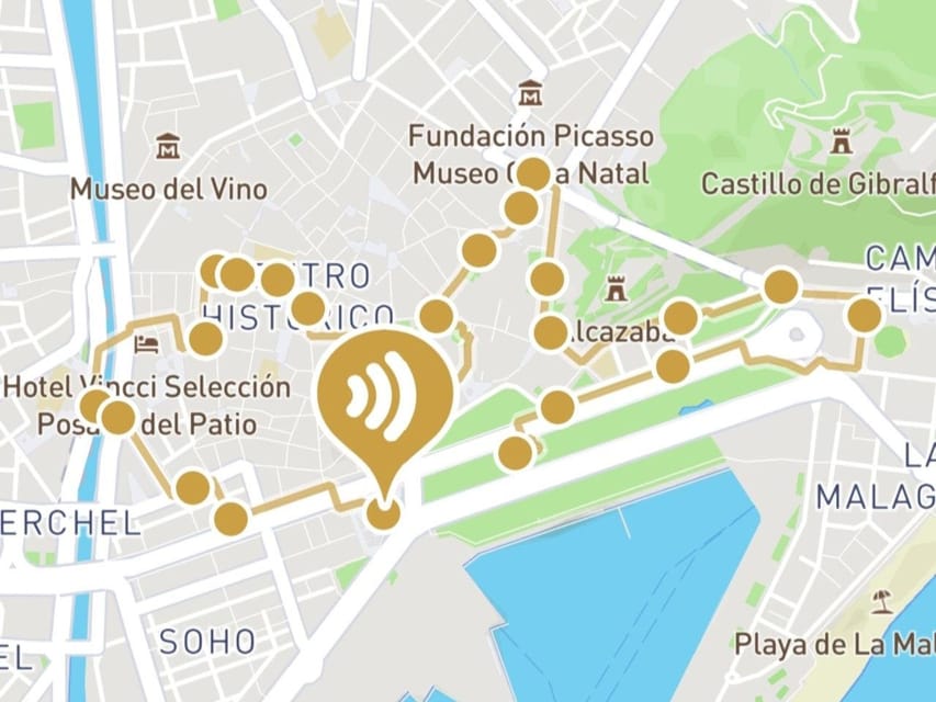 Audioguide City Walk Malaga for cruises (German & English) - What This GPS Audio Walk Gives You in Malaga Old Town
