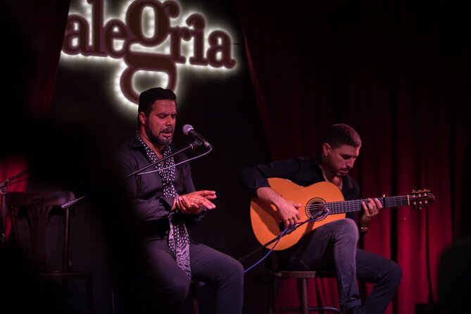Authentic flamenco show. Alegria and gastronomy Malaga - Your One-Hour Show: Alegría Dance, Guitar, and Vocals