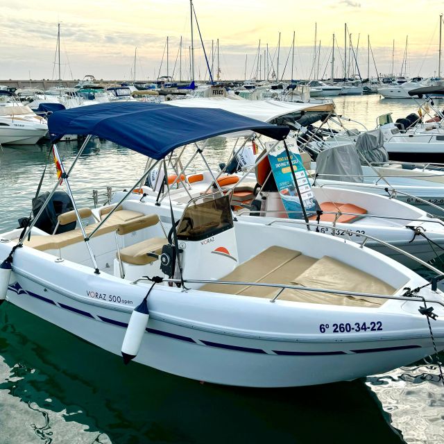 Benalmádena: Alquiler de barcos sin licencia Costa del Sol - Safety Stuff That Should Not Be Boring
