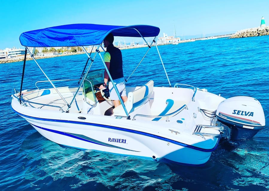 Benalmadena: Boat Rental without License Required - Swim stops and snorkeling: what actually matters