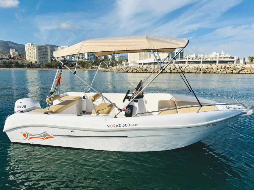 Benalmádena: Costa del Sol License-Free Boat Rental - Key Points Worth Knowing