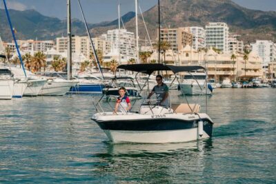 Benalmádena: license-Free Rent Boat for Dolphin Watching
