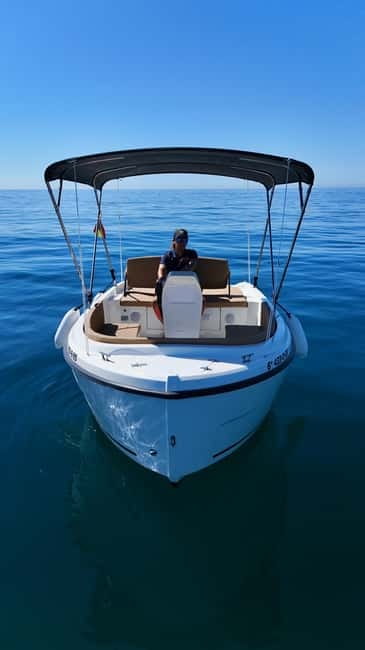 Benalmádena: license-Free Rent Boat for Dolphin Watching - Swim Stops and Coastal Cruising: Your Itinerary, Your Pace