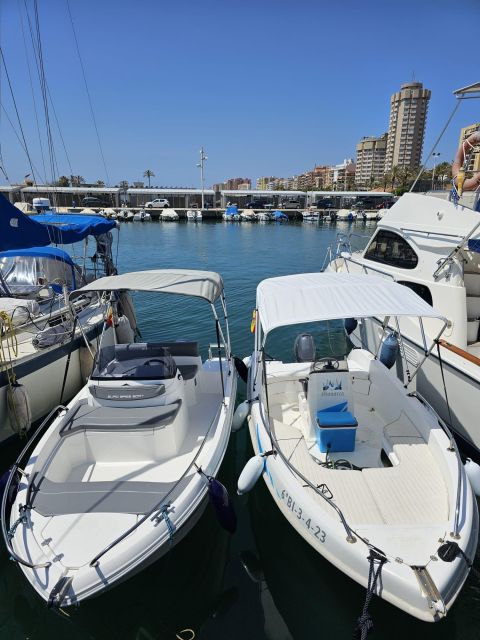 Boat without licence, fuel included - Fuengirola Starts Fast, With a Clear Boat-Ready Brief