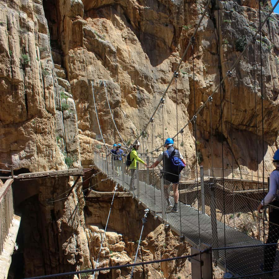 Caminito del Rey from Malaga all included - Coaches back to Málaga: you finish where you started