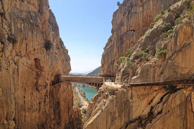 Caminito del Rey Small Group Tour from Malaga with Picnic - Cliffside walking, minus the big-tour crowd