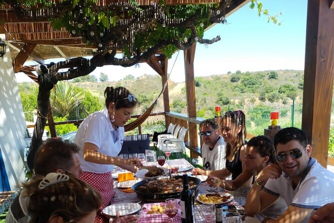 Chefcooking Paella from our Andalusian Grandmother at a Family Farm - Choosing Your Paella: Seafood, Meat, or Vegetarian