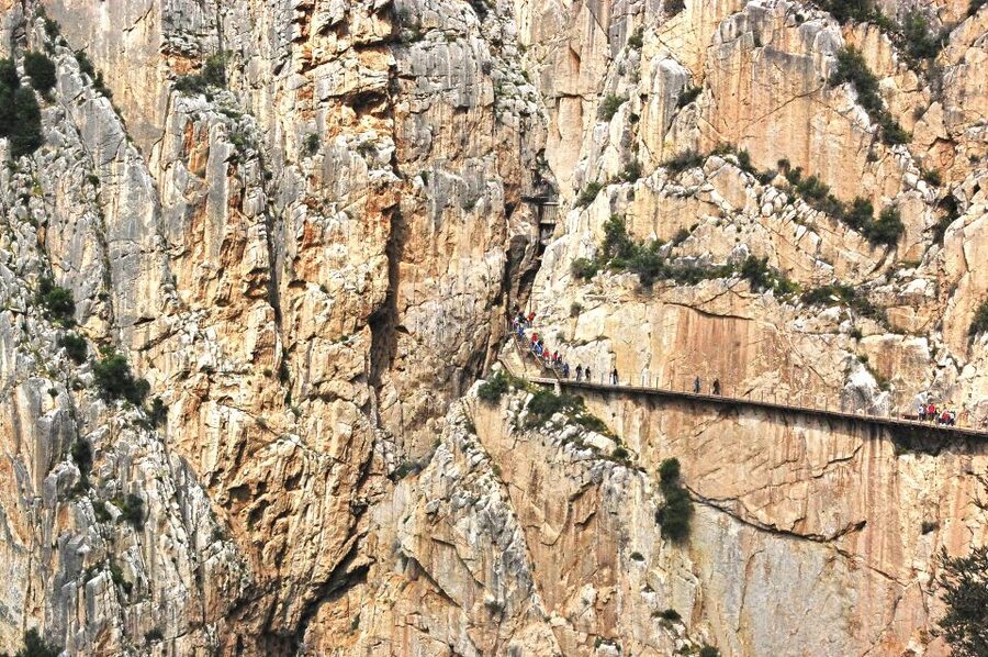 Costa del Sol: Caminito del Rey Guided Trip - The adrenaline moment: Desfiladero del los Gaitanes and the 100-meter suspension bridge