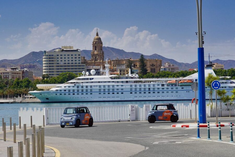 Discover Málaga in 2 Hours: Relaxing Tour by Electric Car - Getting to the start point behind Málaga City Hall