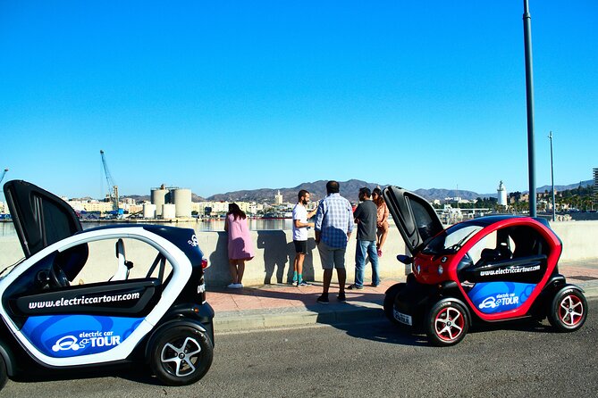 Discover the Treasure Cave: Unique Electric Car Tour in Málaga - Castillo de Gibralfaro and viewpoint time for real orientation