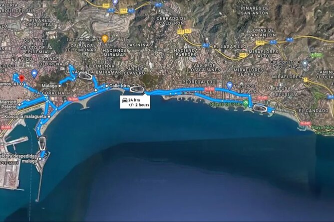 Discover the Treasure Cave: Unique Electric Car Tour in Málaga - Back to the city center: bohemian streets, La Manquita, and museum stops