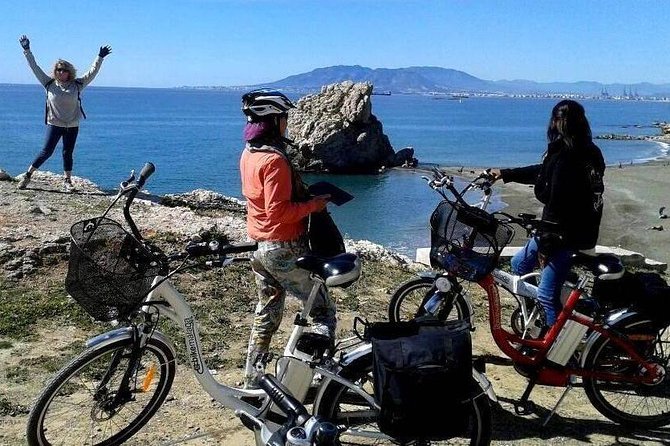 E-bike Tour and Rental in Malaga - The guided stops: Roman leftovers, Picasso, and Gibralfaro hill