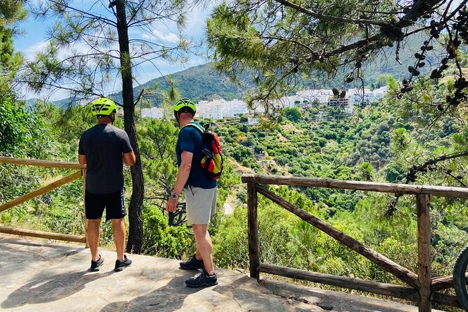 E-Mountain Bike & Wine Tour from Marbella to Sierra Blanca - Leaving the marina and heading for Sierra Blanca