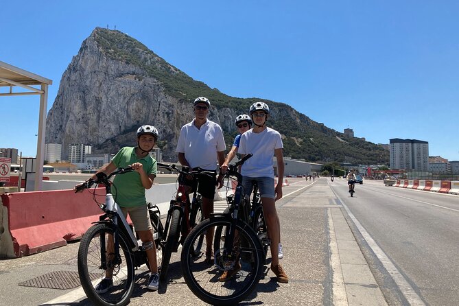 EBike-Gibraltar: Rock Around Tour - Catalan Bay, then Eastern Beach, tunnels, and airfield views