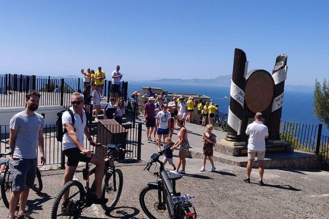 EBike-Gibraltar: Rock To The Top Tour - The Start at Ocean Village and a Tunnel Under the Airfield