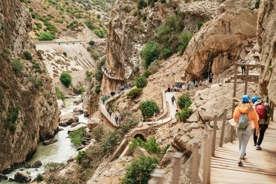 El Chorro: Caminito del Rey Guided Tour with Shuttle Bus - What the history adds to the scenery inside the canyon