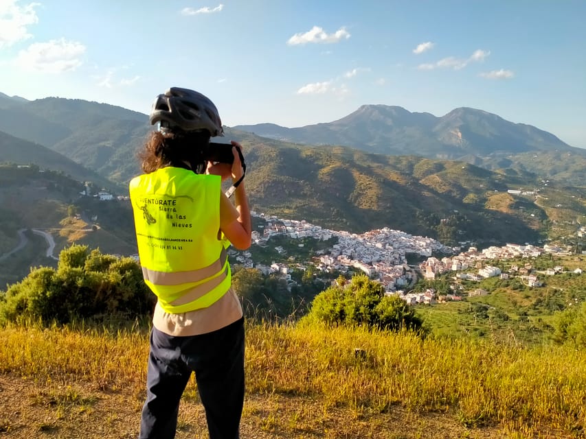 Electric mountain bike in Sierra de las Nieves national park - From Tolox to trailhead: why this starting point feels right