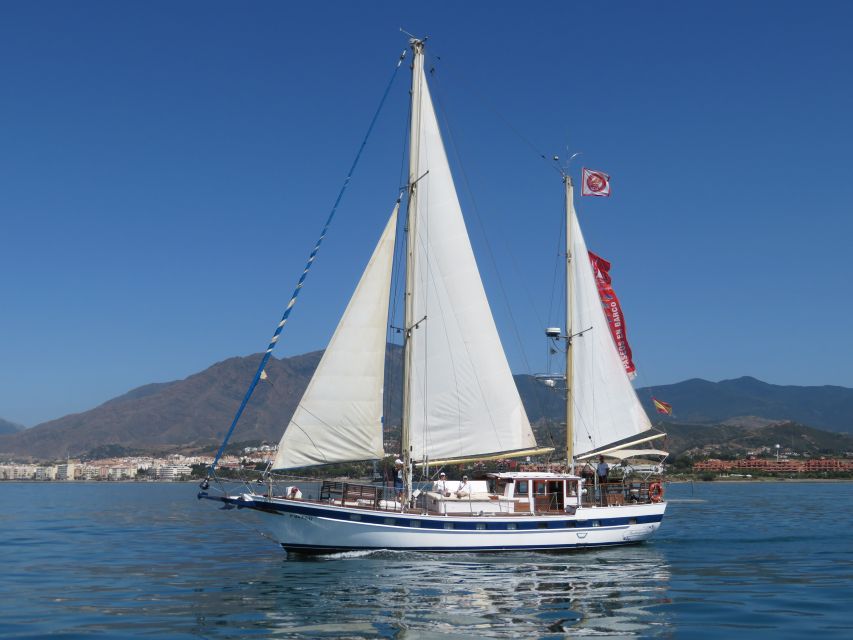 Estepona: Dolphin Watching Sailboat Cruise with Drink - The 2-hour format: enough time to sail, scan, and swim (when allowed)