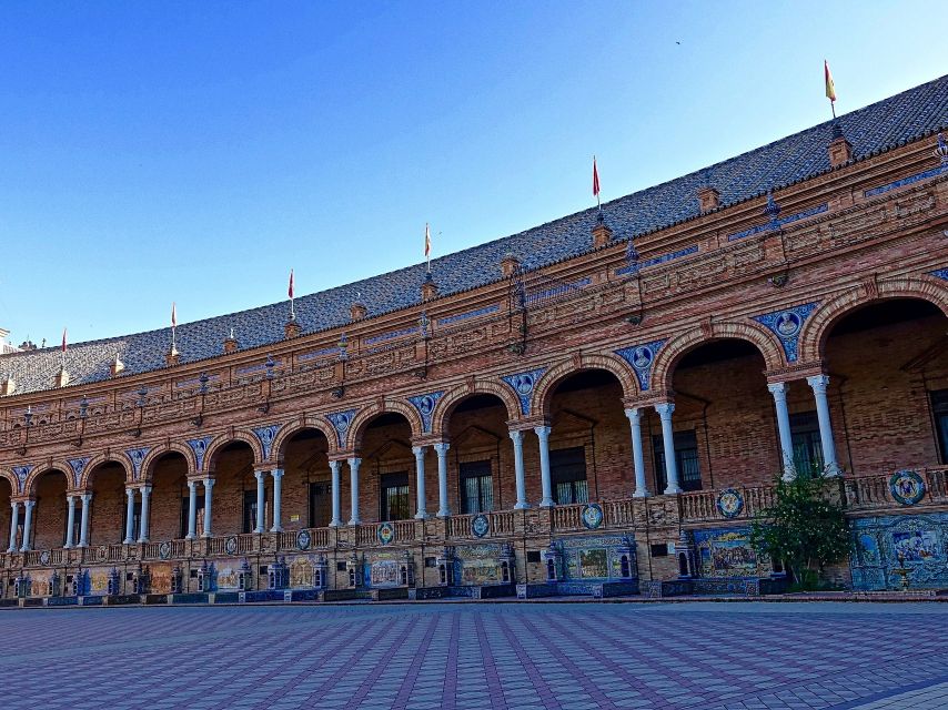 From Costa del Sol: Seville Day Trip - María Luisa Park and Plaza de España, the 1929 Expo stop you should not skip