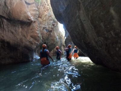 From Estepona: Guadalmina River Guided Canyoning Adventure