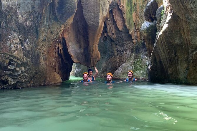 From Estepona: Guided Canyoning Tour on the Guadalmina River - Entering The Guadalmina Canyon Without Needing Fancy Skills