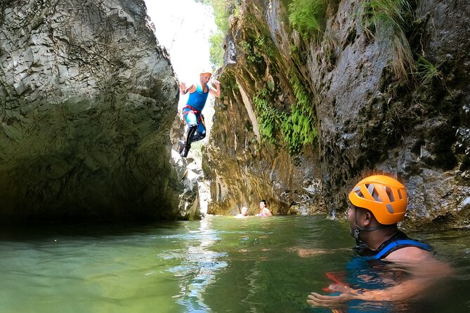 From Estepona: Guided Canyoning Tour on the Guadalmina River - The 4-Meter Rappel Wall: The Moment Most People Remember
