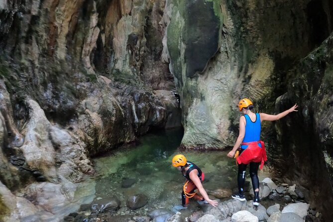 From Estepona: Guided Canyoning Tour on the Guadalmina River - Snacks, Drinks, And The GoPro Memory Package