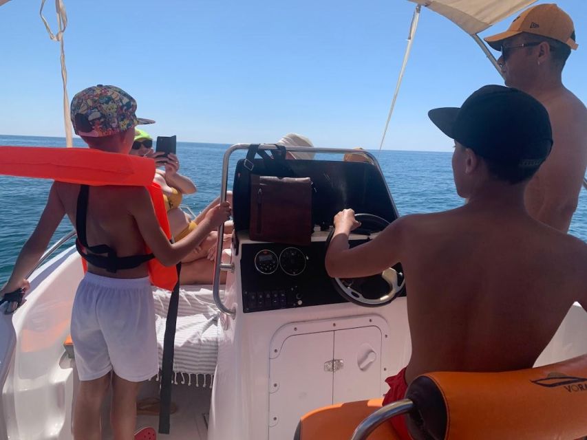 From Málaga: Boat Rental with No License Required - Cruise Time: Photo Stops, Swimming, And Dolphin Watching
