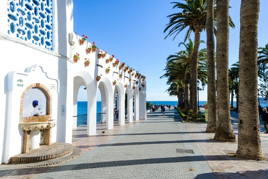 From Málaga: Caves of Nerja, Nerja and Frigiliana Day Tour - The road to Nerja: coastal views and east-coast context