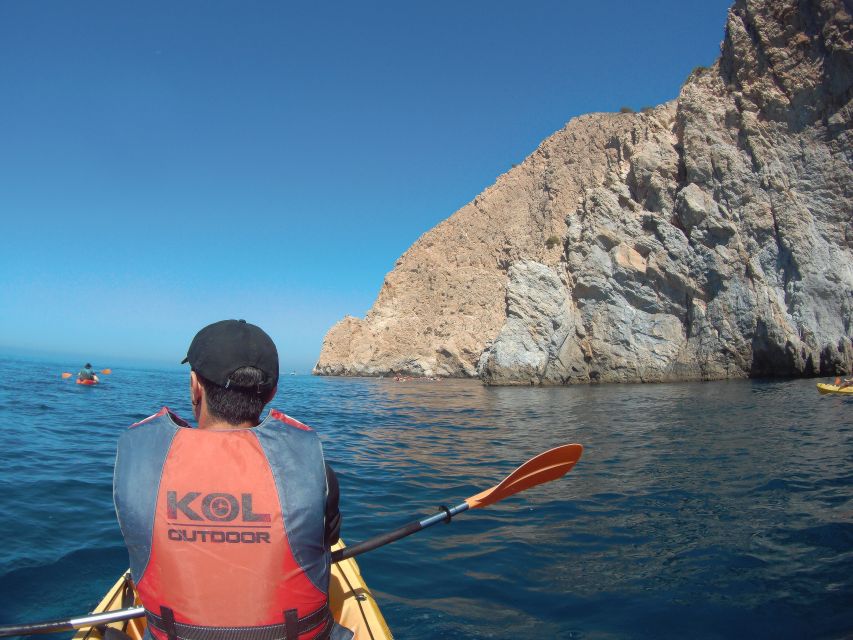 From Málaga: Cliffs of Maro-Cerro Gordo Guided Kayaking Tour - Kayak setup, swim stops, and how the route stays “medium to low”