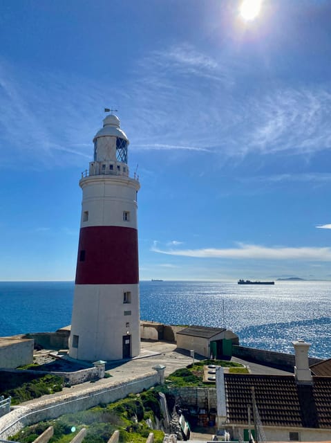 From Malaga: Day Trip to Gibraltar - Europa Point viewpoint: the Strait of Gibraltar and the Africa horizon