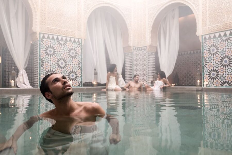 From Malaga: Hammam Bath, Kessa and Relaxing Massage Tour - The tea lounge break: mint green tea and a quiet reset