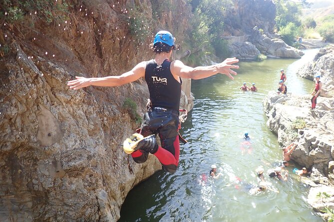 From Mijas: Guadalmina Canyon Canyoning Tour - Key things you will feel, not just read