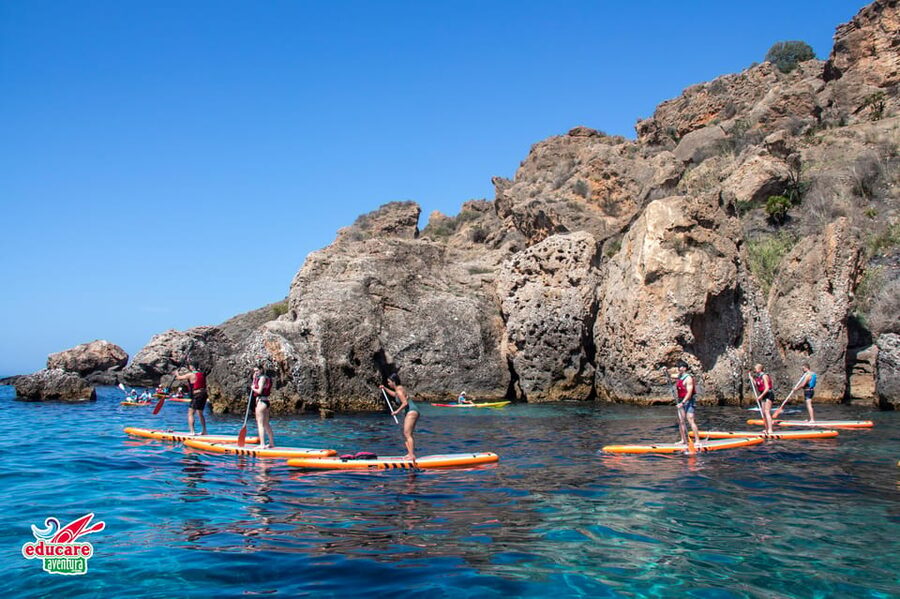From Nerja: Guided Paddle Surf Cliffs and Maro Waterfall - Meeting at Educare Aventura on Playa de Burriana