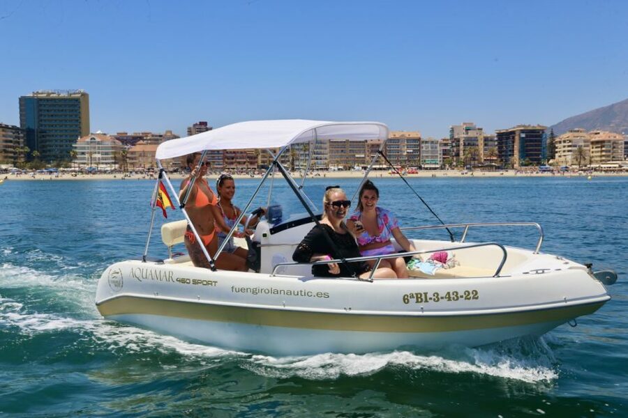 Fuengirola: 1- to 4-Hour Boat Rental - No License Needed - Key things to know before you go