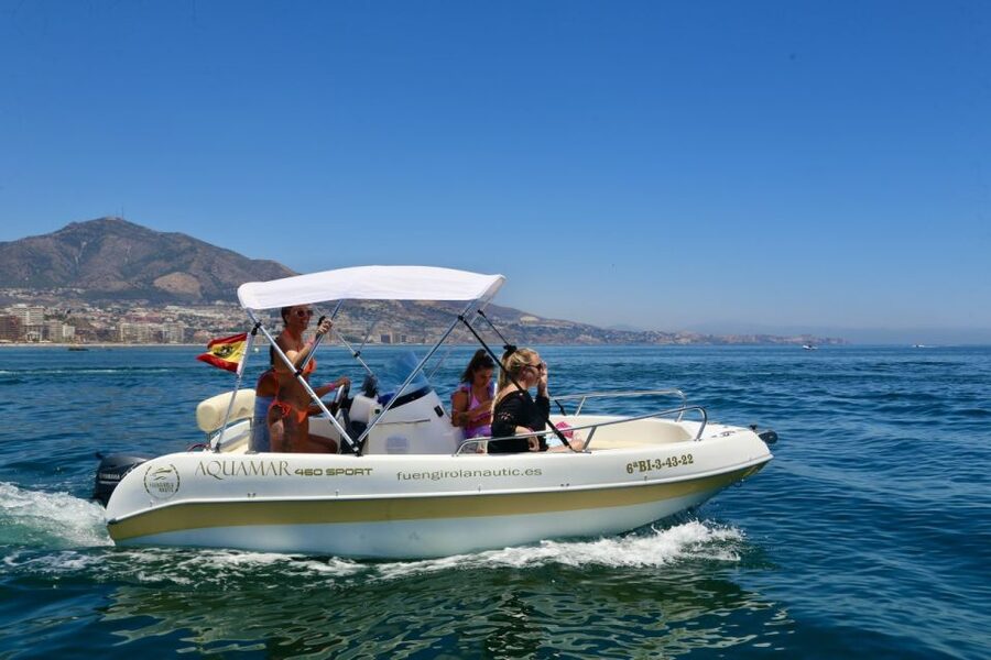 Fuengirola: 1- to 4-Hour Boat Rental - No License Needed - The boat details that make your sea time more enjoyable
