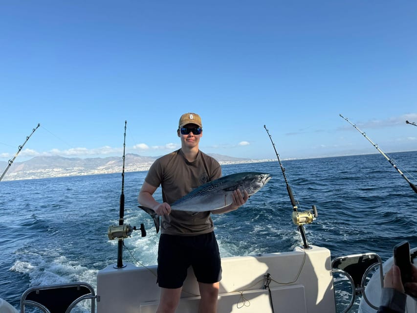 Fuengirola: 4h Trolling Fishing Trip with Snacks and Drinks - Fuengirola trolling fishing, what you are really paying for