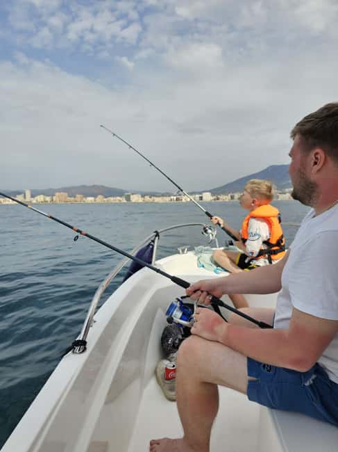 Fuengirola: Fishing Trip with Drinks and Gear - On the Water: How the 22-Foot Boat Experience Really Feels