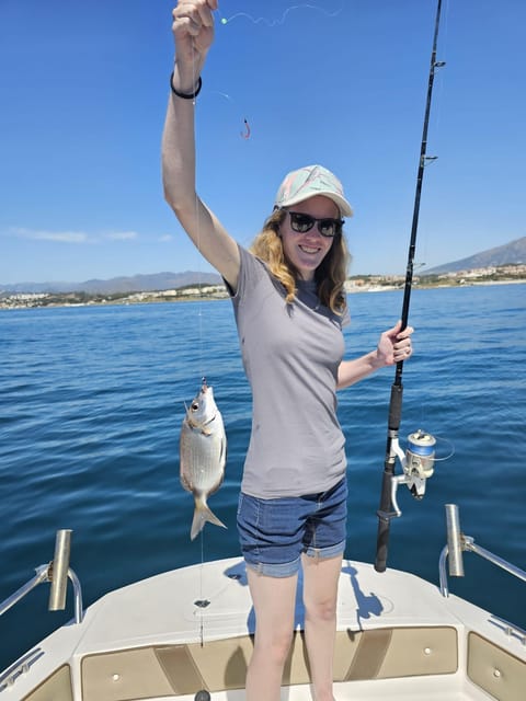 Fuengirola: Fishing Trip with Drinks and Gear - Target Fish: Dentex, Seabream, Bonito, Mackerel, and Conger Eel