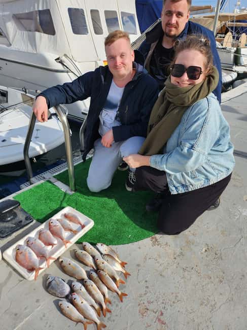Fuengirola: Fishing Trip with Drinks and Gear - Meeting at AMATISPORT NAUTIC, Dock 2, and Getting Set Up Fast