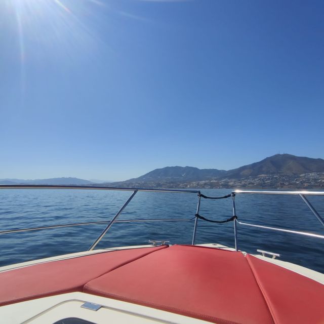 Fuengirola: Luxury Private Boat Rental With Skipper - Drinks and snacks: what’s included, and how to plan your day
