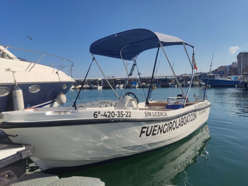 Fuengirola no License Boat from 2 To 4 Hours - Key highlights to know before you go