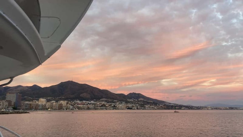Fuengirola: Sunset Boat Tour - Cocktail Dinner & Champagne - Boarding at Speedboat Fuengirola, Then Straight Into the Evening