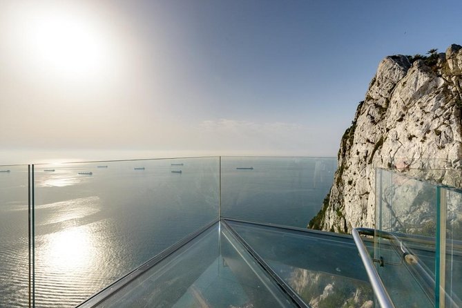 Gibraltar Skywalk & Suspension Bridge Tour 1.45hrs - The fortress-side stops: Charles V Wall and Trafalgar Cemetery