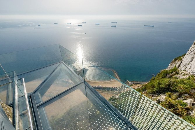Gibraltar Skywalk & Suspension Bridge Tour 1.45hrs - Climbing into the Rock of Gibraltar and the Upper Nature Reserve