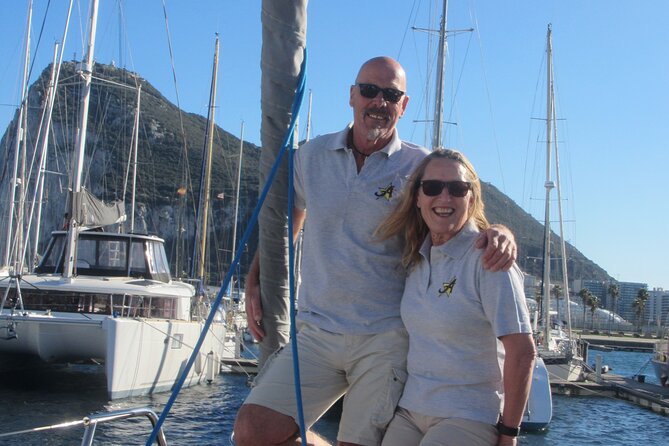 Half day charter on private sailing yacht in Gibraltar - Entering the Bay of Gibraltar on Starlet of Dover